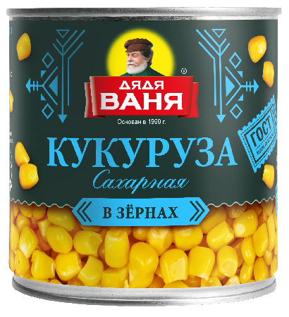 Фотогрфия Кукуруза 425г ж/б Дядя Ваня - Market#22