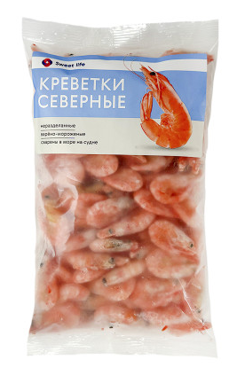 Фотогрфия Креветки Северные в/м 500г Сладкая жизнь - Market#22