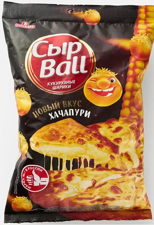 Фотогрфия Кукурузные шарики 140г СырBall в ассор, - Market#22