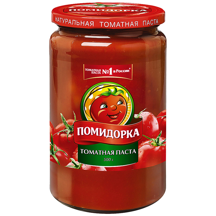 Фотогрфия Томатная паста 500г ст/б.  Помидорка - Market#22
