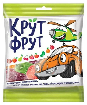 Фотогрфия Мармелад жевательный 30г в ассорт КрутФрут - Market#22