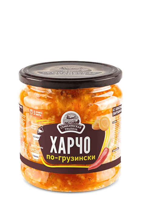 Фотогрфия Харчо по-грузински 460г ст/б Семилукская трапеза - Market#22