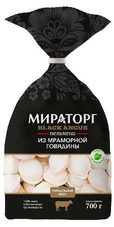 Фотогрфия Пельмени из мраморной говядины 700г Агрокомплекс - Market#22