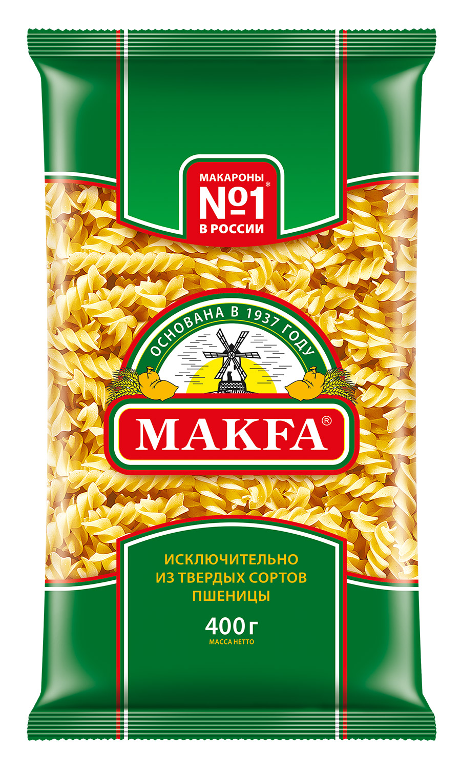 Фотогрфия Макароны Макфа Спирали 400г - Market#22