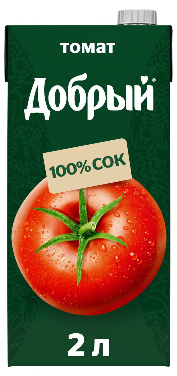 Фотогрфия Сок Добрый 2,0л Томат - Market#22