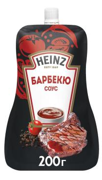 Фотогрфия Соус томатный Хайнц барбекю 200г дой/пак. - Market#22