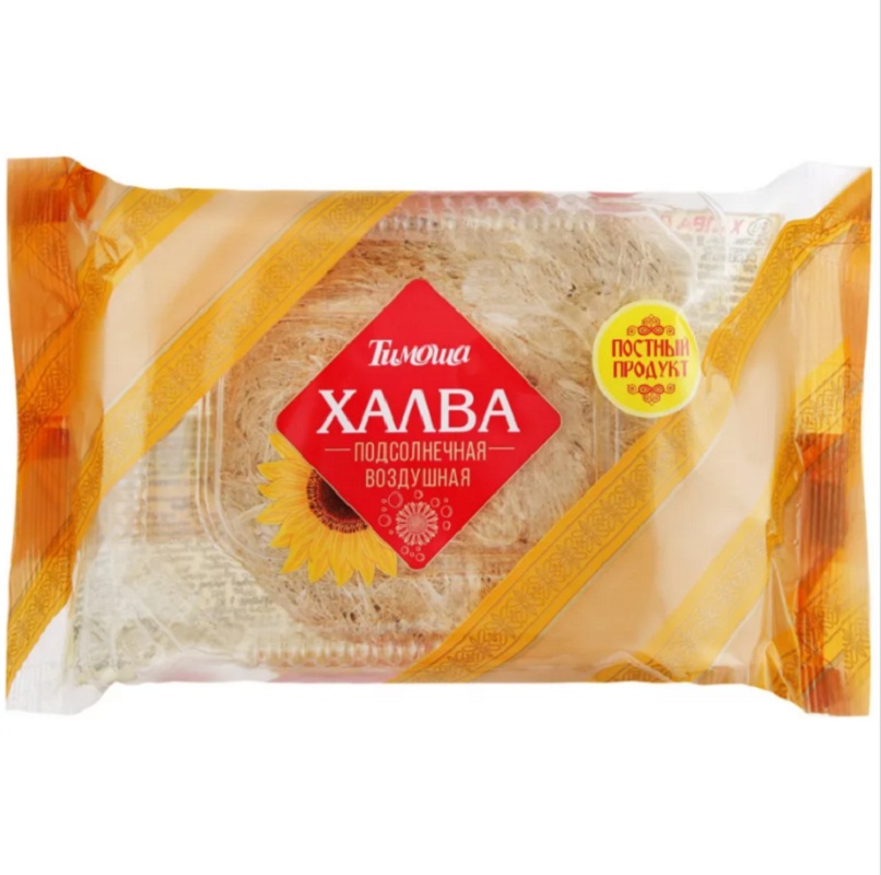 Фотогрфия Халва подсолнечна воздушная 200гр Тимоша - Market#22