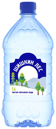 Фотогрфия Вода Шишкин лес б/г 1,0л пл/бут. - Market#22