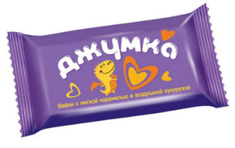 Фотогрфия Вафли Джумка с карамелью и воздушной кукурузой 500г Яшкино - Market#22