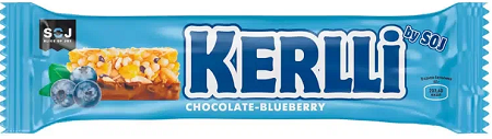 Фотогрфия Батончик злаковый Kerlli черника 50г - Market#22