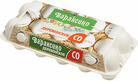 Фотогрфия Яйцо куриное Деревенское С0 10шт. Сладкая жизнь - Market#22