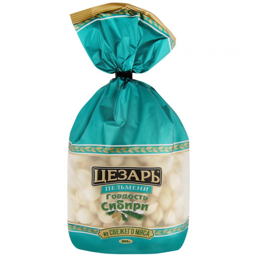 Фотогрфия Пельмени Цезарь Гордость Сибири 800г Морозко - Market#22
