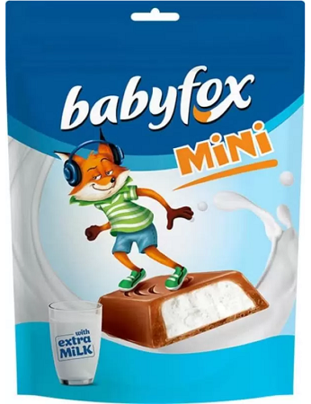 Фотогрфия Шоколадные конфеты с молочной начинкой 130г Babyfox - Market#22