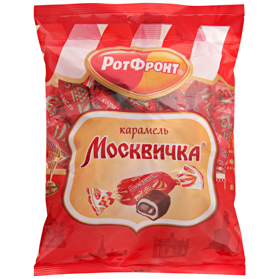 Фотогрфия Карамель Москвичка 250г РотФронт - Market#22