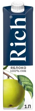 Фотогрфия Сок Rich  1л Яблоко - Market#22