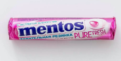 Фотогрфия Жевательная резинка Ментос Тути-фрути 15,5г - Market#22