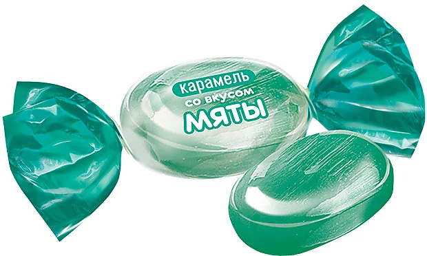 Фотогрфия Карамель леденцовая Мятная 500г Яшкино - Market#22