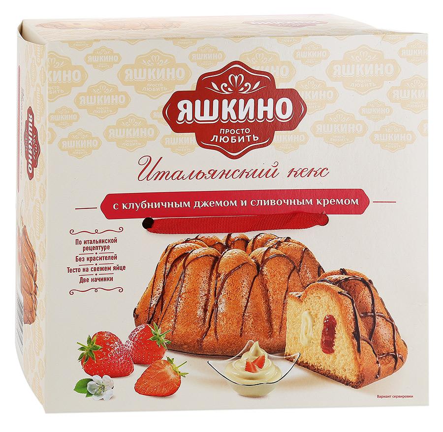 Фотогрфия Кекс Итальянский 500г в ассорт. Яшкино - Market#22