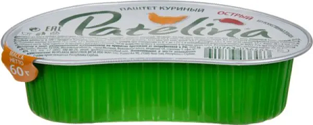 Фотогрфия Паштет куриный острый 60г Пателина - Market#22