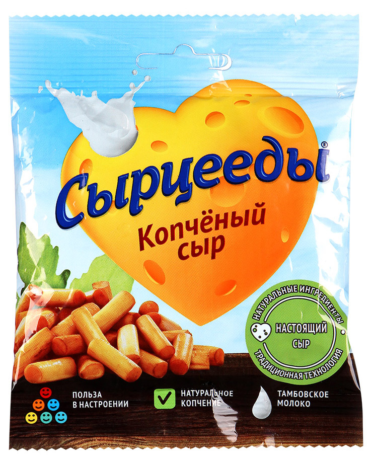 Фотогрфия Сыр копчёный Сырцееды 23г - Market#22