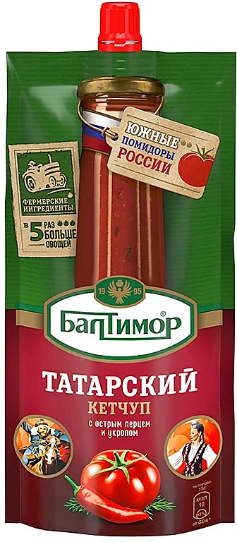 Фотогрфия Кетчуп Балтимор Татарский 260г дой/пак.  - Market#22