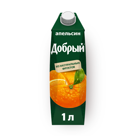 Фотогрфия Сок Добрый 1л Апельсин - Market#22