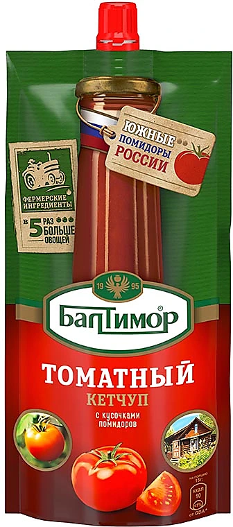 Фотогрфия Кетчуп Балтимор томатный 260г дой/пак.  - Market#22