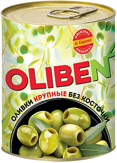 Фотогрфия Оливки б/к 290г ж/б (крупные) Oliben - Market#22
