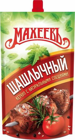 Фотогрфия Кетчуп Махеевъ шашлычный 300г дой/пак. - Market#22