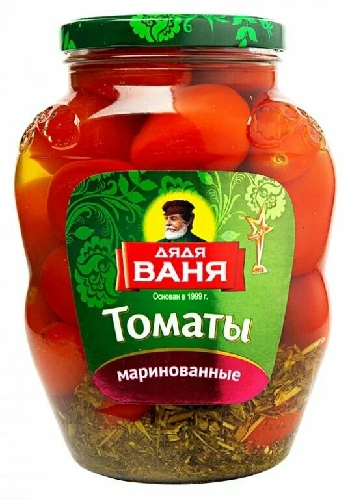 Фотогрфия Помидоры маринованные 1800г ст/б. Дядя Ваня - Market#22