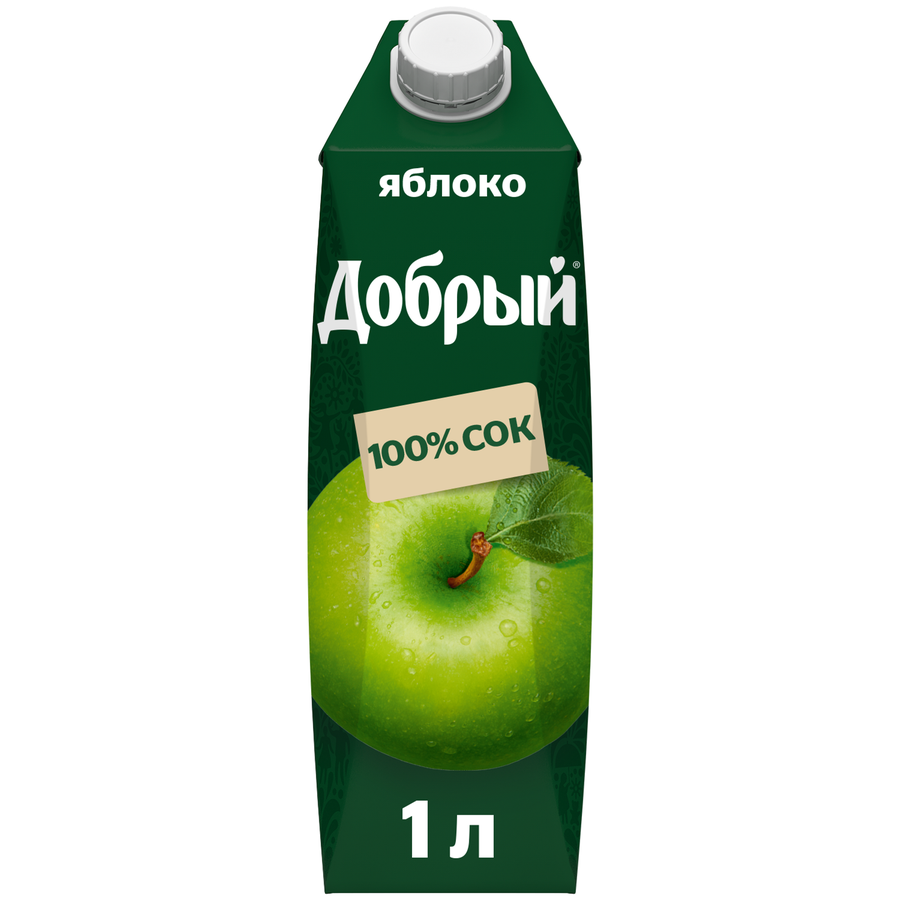Фотогрфия Сок Добрый 1л Яблоко - Market#22