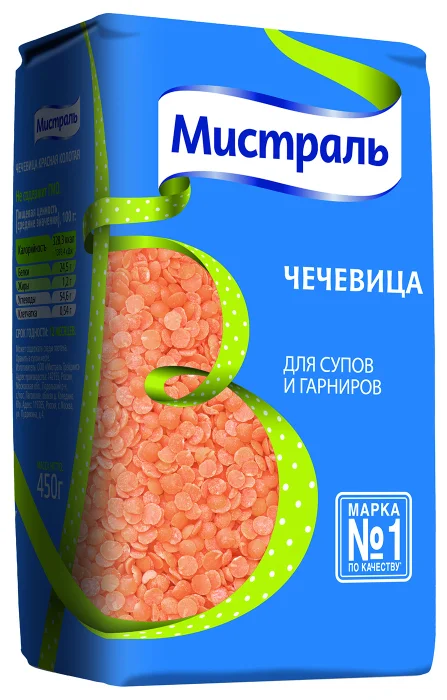 Фотогрфия Чечевица 450г Мистраль - Market#22