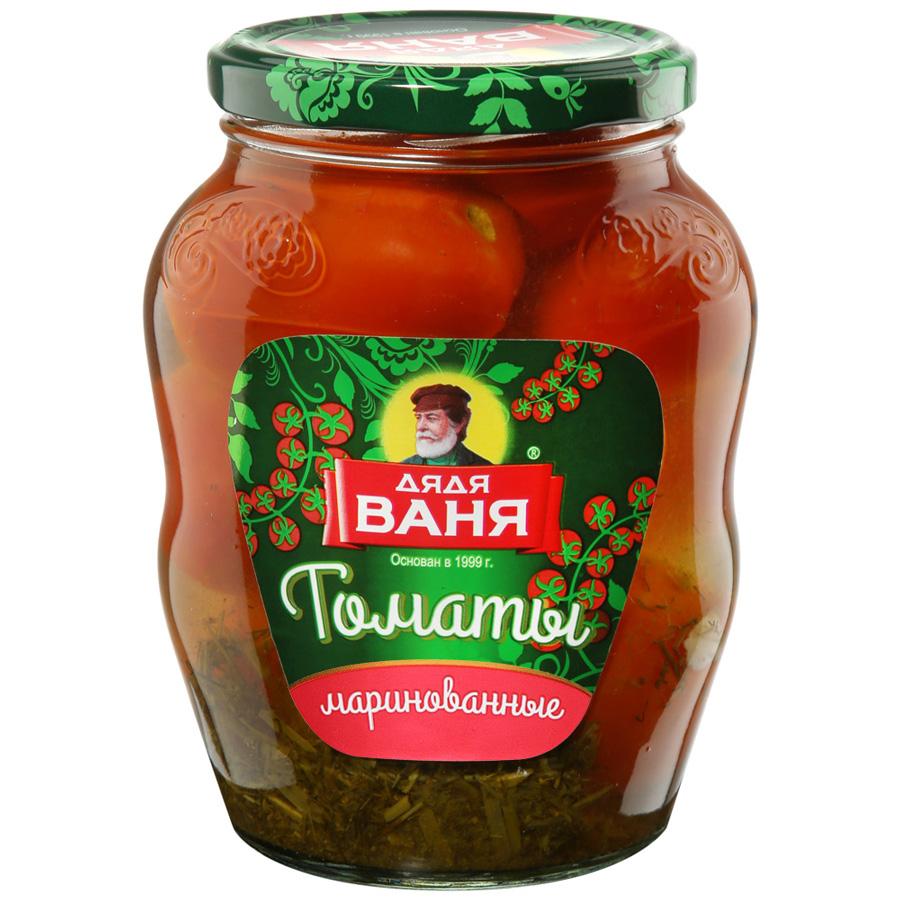 Фотогрфия Помидоры маринованные 680г ст/б. Дядя Ваня - Market#22