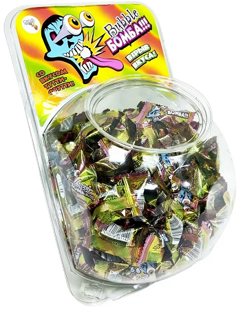 Фотогрфия Жевательная резинка Bubble Бомба с игрушкой 4,5г  - Market#22