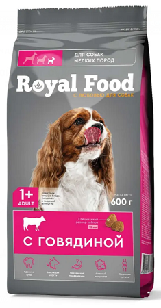 Фотогрфия Корм для собак Royal Food 600г - Market#22