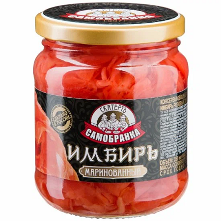 Фотогрфия Имбирь маринованный 250г Скатерть-Самобранка - Market#22