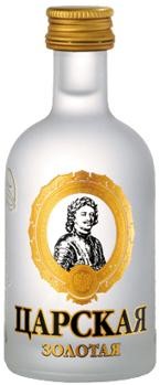 Фотогрфия Водка Царская Золотая 40% 0,05 л - Market#22