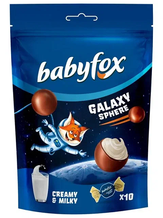 Фотогрфия Шоколадные конфеты с ореховой  начинкой 130г Babyfox - Market#22