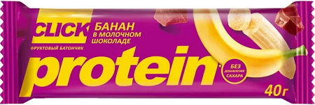 Фотогрфия Батончик Банан в шоколаде 40г  - Market#22