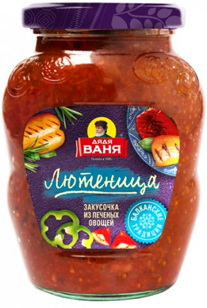 Фотогрфия Закусочка Лютеница  370г ст/б. Дядя Ваня - Market#22