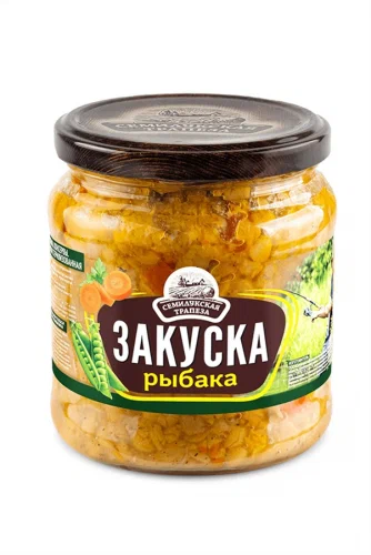 Фотогрфия Закуска рыбака 460г ст/б Семилукская трапеза - Market#22
