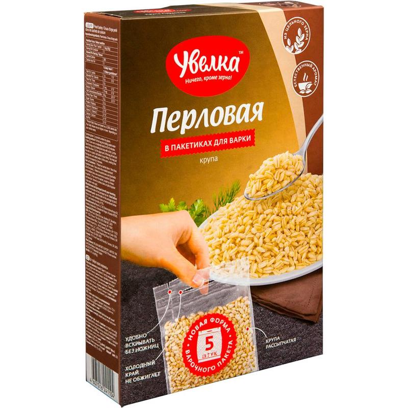 Фотогрфия Крупа Перловая  5*80г Увелка - Market#22