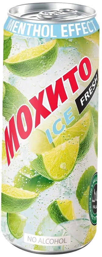 Фотогрфия Напиток Мохито ICE 0,33л ж/б. Очаково - Market#22