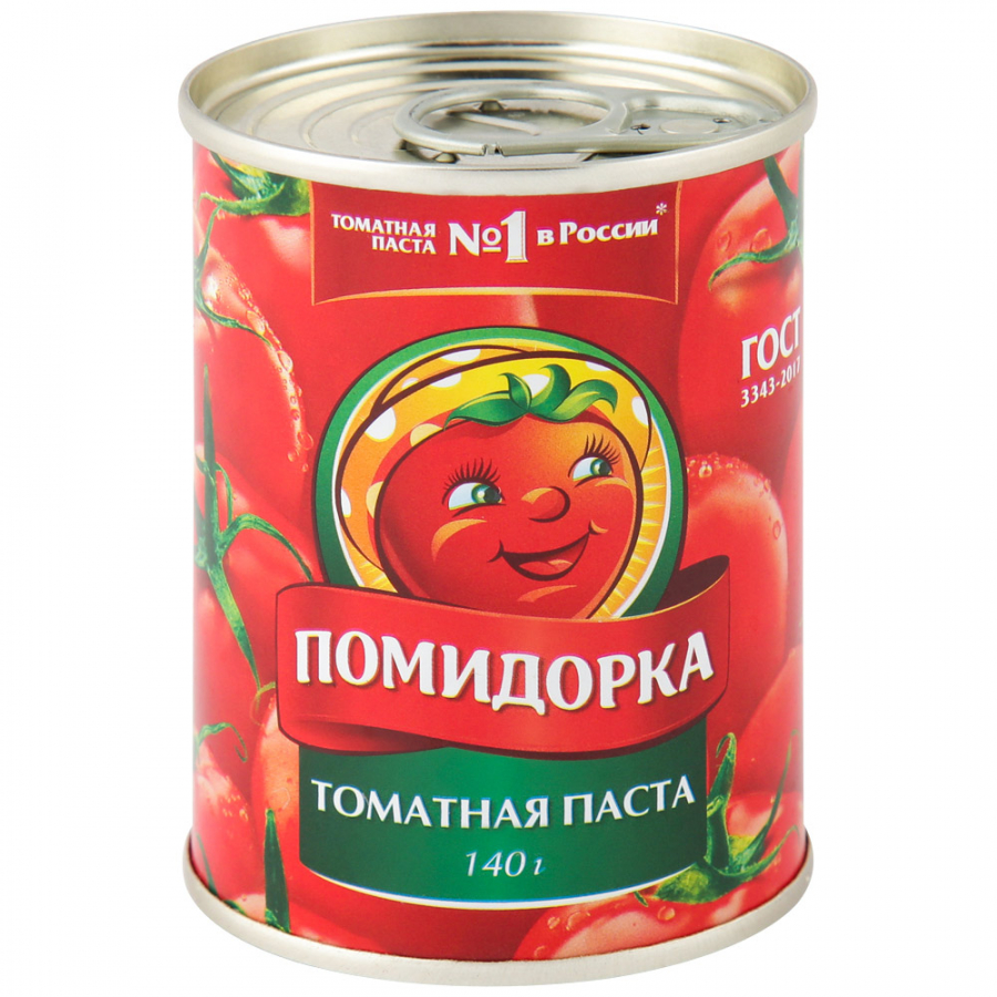 Фотогрфия Томатная паста 140г ж/б Помидорка - Market#22