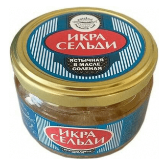 Фотогрфия Икра сельди солёная ястычная в тузлуке 180г Океан - Market#22