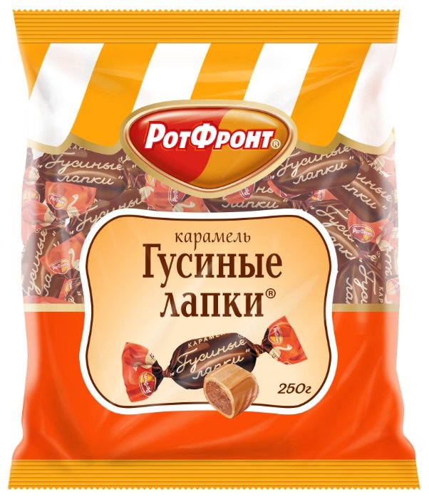 Фотогрфия Карамель Гусиные лапки 250г РотФронт - Market#22