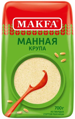 Фотогрфия Крупа Манная 700г Макфа - Market#22
