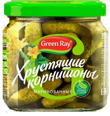 Фотогрфия Томаты Черри  маринованные 720г ст/б  Green Ray - Market#22