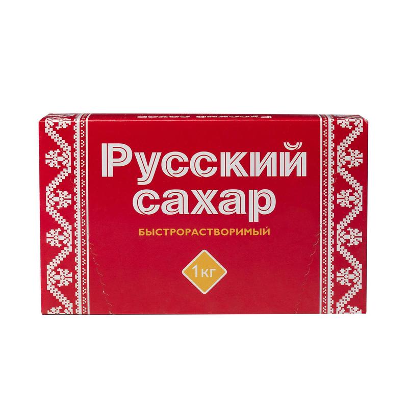 Фотогрфия Сахар рафинад 1000г Русский сахар - Market#22