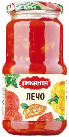 Фотогрфия Лечо 520г ст/б. Пиканта - Market#22
